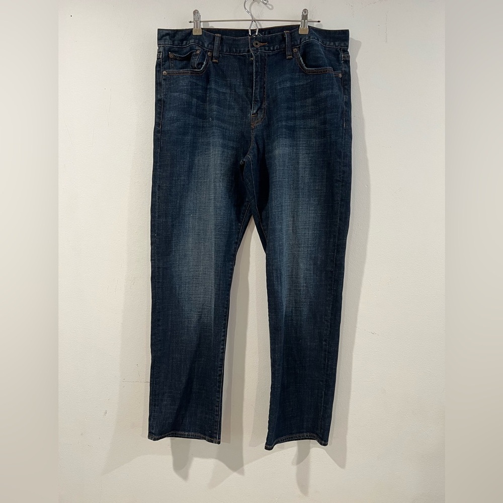 lucky brand Dark blue denim pants, size 38x32 straight cut pants